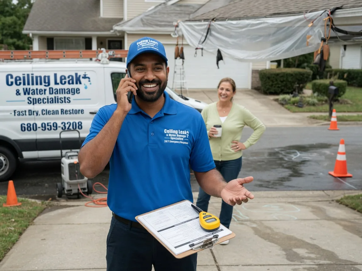 Ceiling Leak Cleanup Keokee, VA FAQs